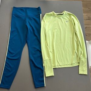 Nike run outfit - S